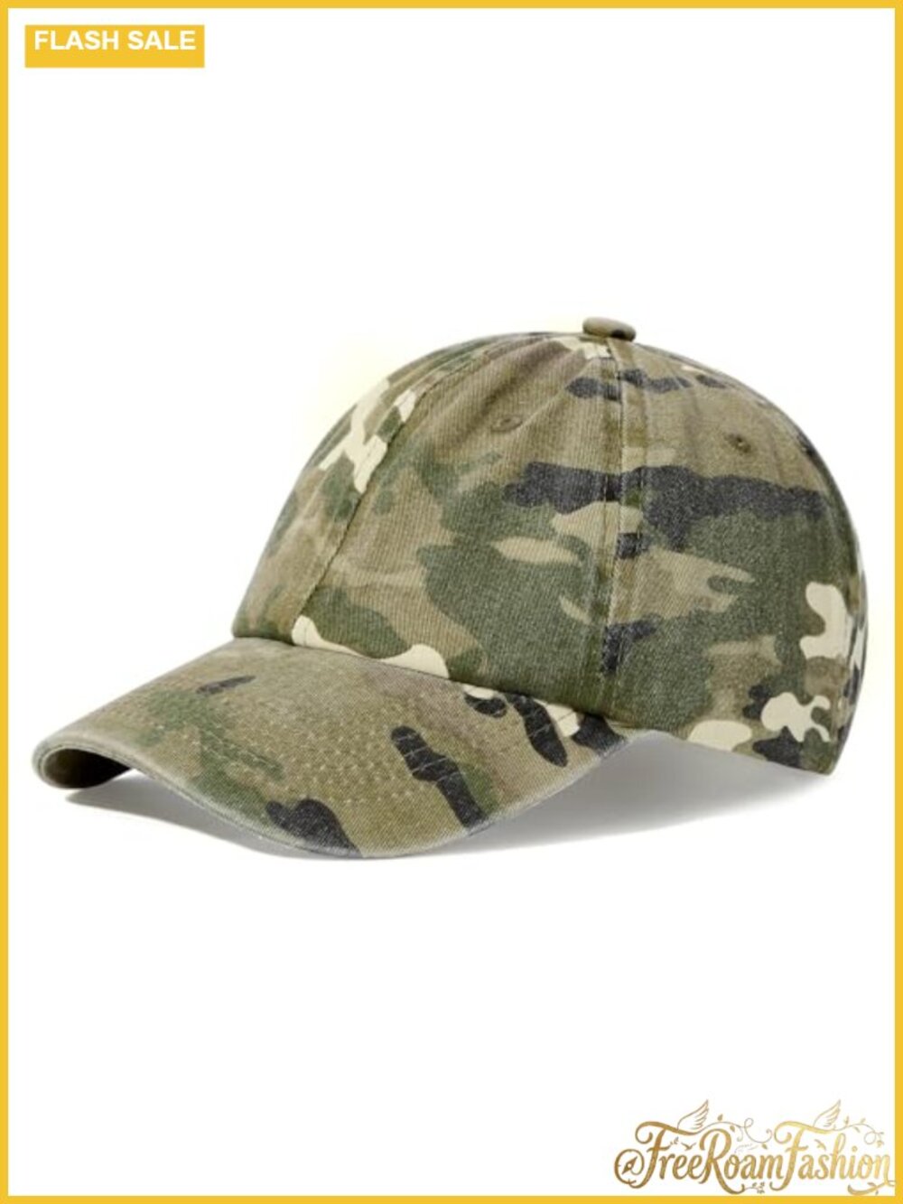 Womens 100% Cotton Baseball Cap Unstructured Plain Dad Hat Adjustable